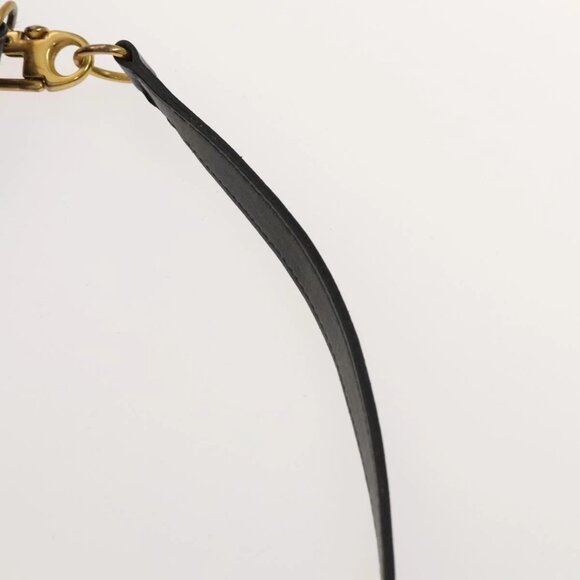 GUCCI Micro GG Supreme Sherry Line Shoulder Bag PVC Navy Gold Auth 125756 - Picture 9 of 16